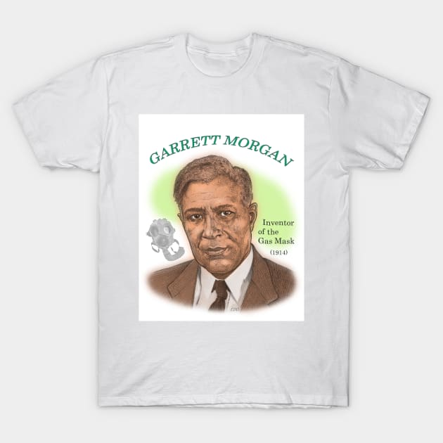 Garrett Morgan, Inventor of the Gas Mask T-Shirt by eedeeo